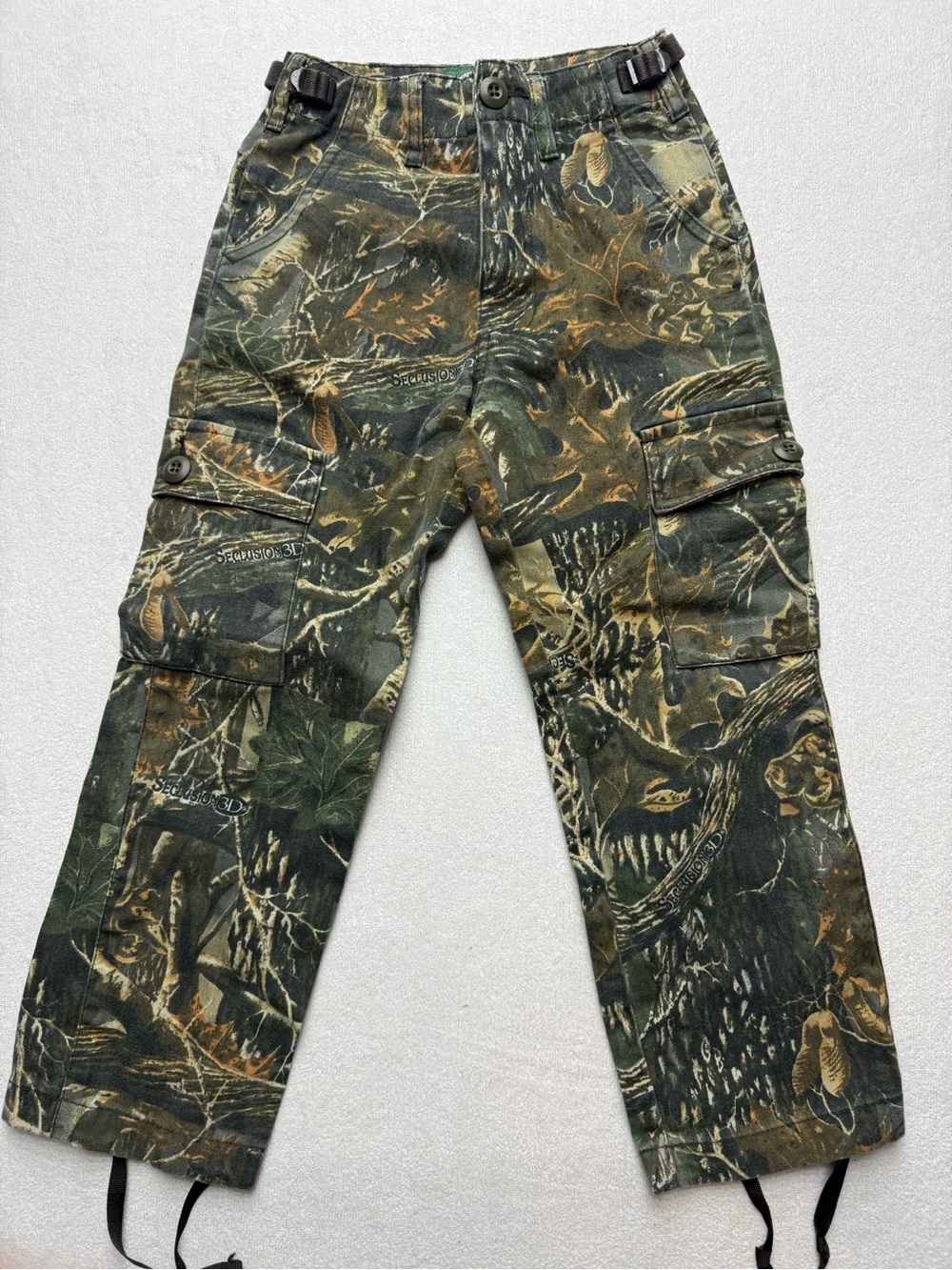 Cabela's Green and Brown Casual Camouflage Bottoms